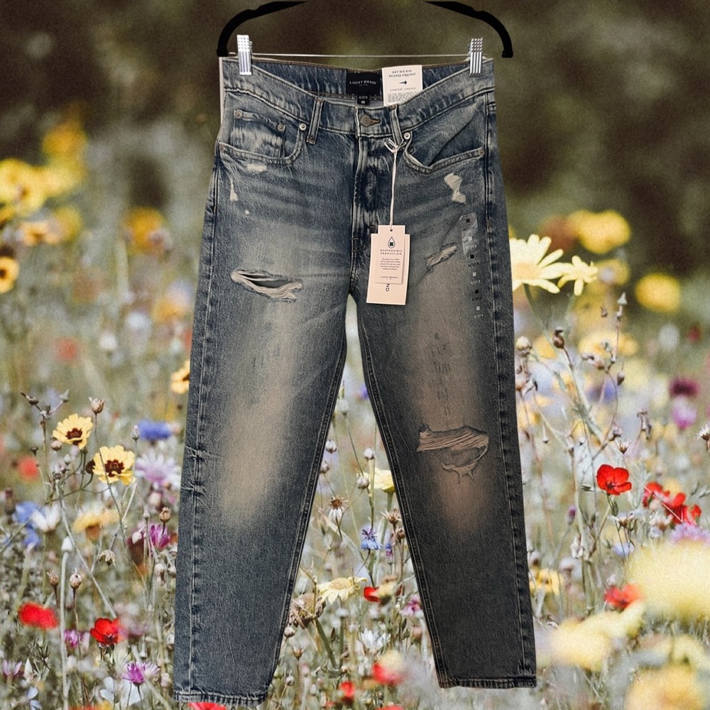 Lucky Brand Boy Mid Ride Relaxed Straight